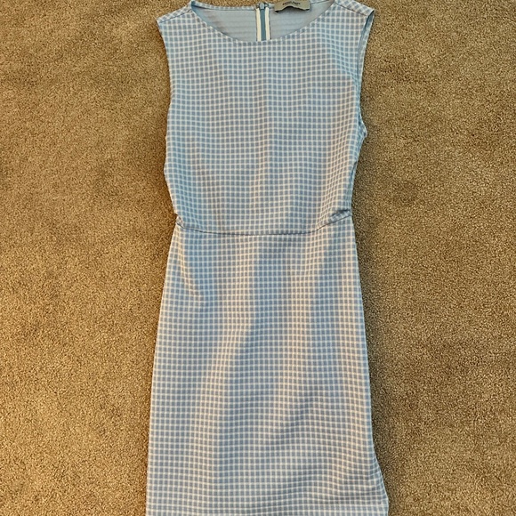 Rachel Comey Blue Gingham XS Mini Dress - Picture 1 of 5